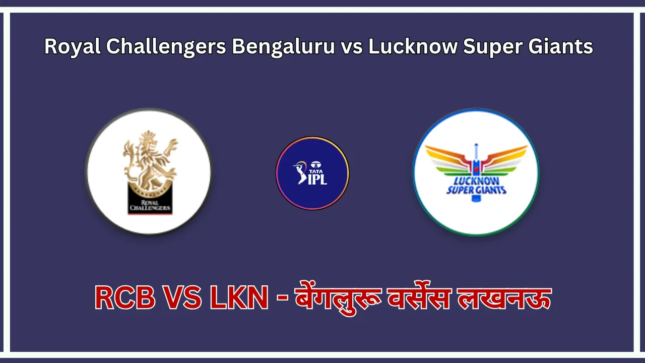 RCB vs LKN Match Prediction, Bengaluru vs Lucknow MPL Opinio Prediction
