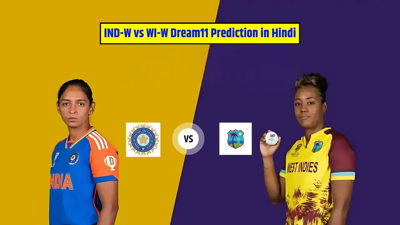 IND-W vs WI-W Dream11 Prediction in Hindi